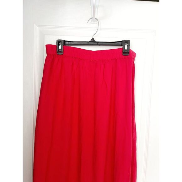 Old Navy PETITE Maxi Unlined Lightweight Pull On Stretch Waist Skirt - Picture 5 of 9